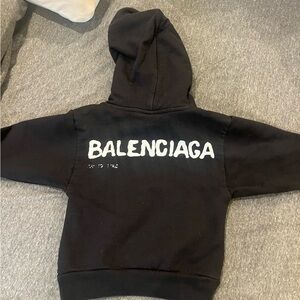 Balenciaga Black Kids Hoodie